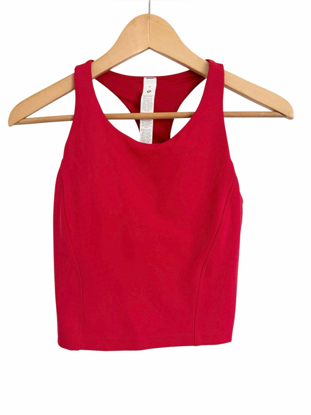 LULULEMON Lunar New Year Wunder Train
Racerback Tank in Oxford Red -NWT, Size 6 - Picture 5 of 13